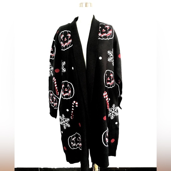 Backstitch Bruja Sweaters - Backstitch Bruja Haxmas Cardigan